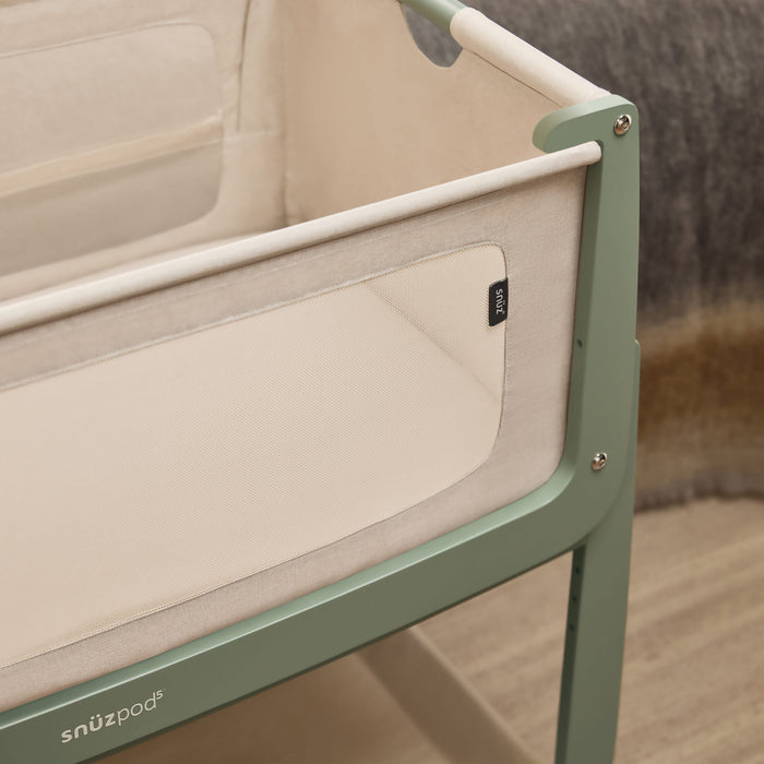 Snuz US SnuzPod5 Bedside Bassinet Sage SnuzPod5 Bedside Bassinet Sage