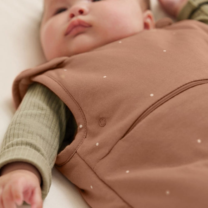 Snuz US Sleeping Bag SnuzPouch 0-6 months, 2.5 Tog Sleeping Bag - Blush Dot SnuzPouch 0-6 months, 2.5 Tog Sleeping Bag - Blush Dot