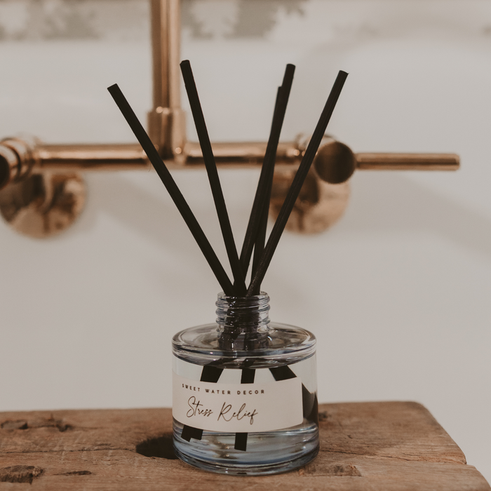 Stress Relief Reed Diffuser- Blue Vessel