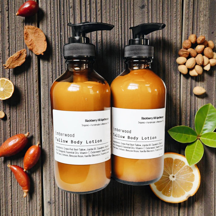 Tallow Body Lotion: Moonflower