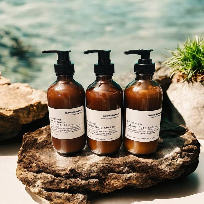 Tallow Body Lotion: Moonflower