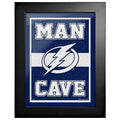 Tampa Bay Lightning 12x16  Man Cave Framed Sign