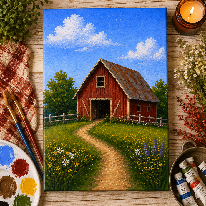 The Barn Scene