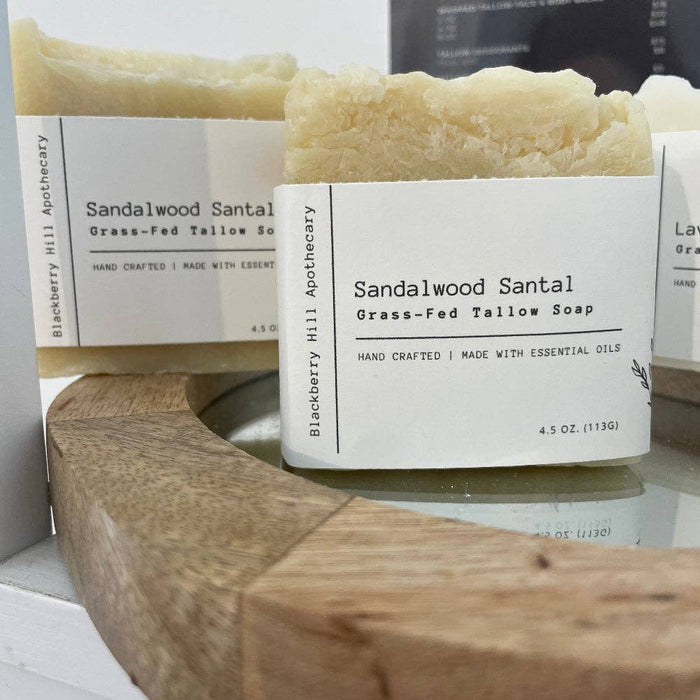 The Tallow Soapery: Grass-Fed Tallow Soap: Unscented