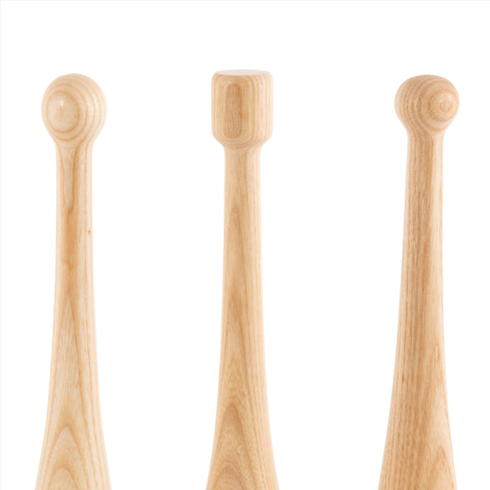 Head styles for paralympic throwing clubs