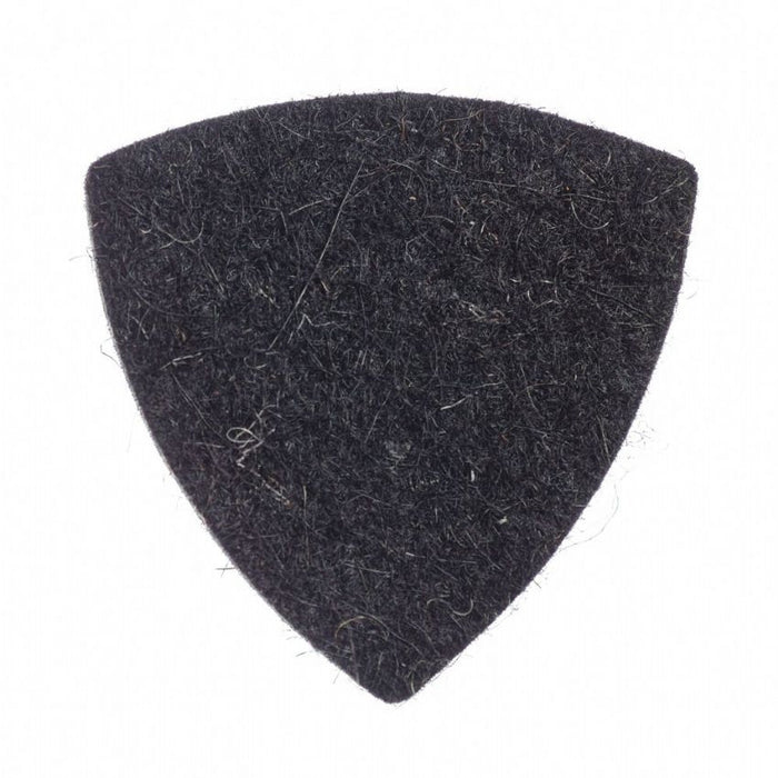 Timber Tones Felt Tones Gypsy Black Wool Felt 1 Ukulele / Bass Guitar Pick