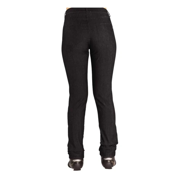 TKD WOMENS KEVLAR LINED AMBER H/RISE STRETCH SLIM JEANS