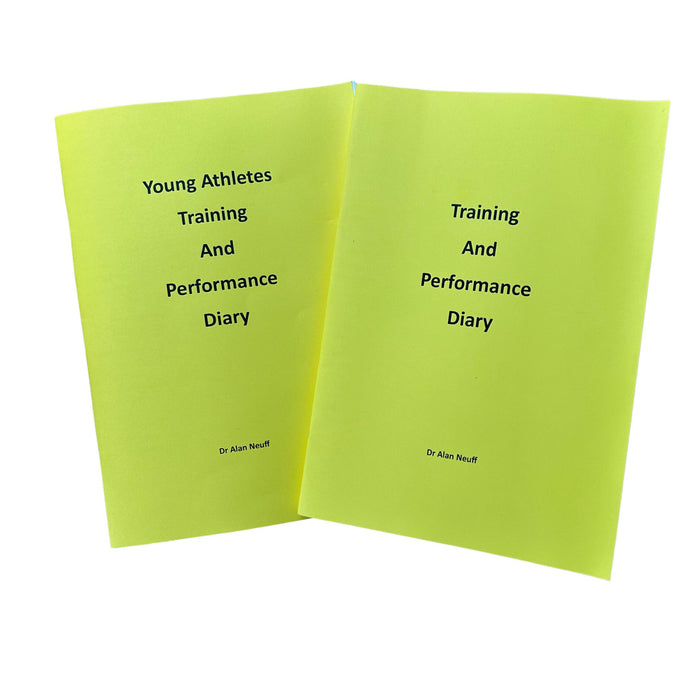 Training diary to keep a log of your performance