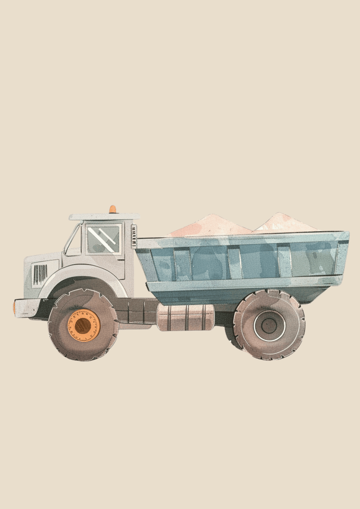 Truck / A4 (210mm x 297mm)
