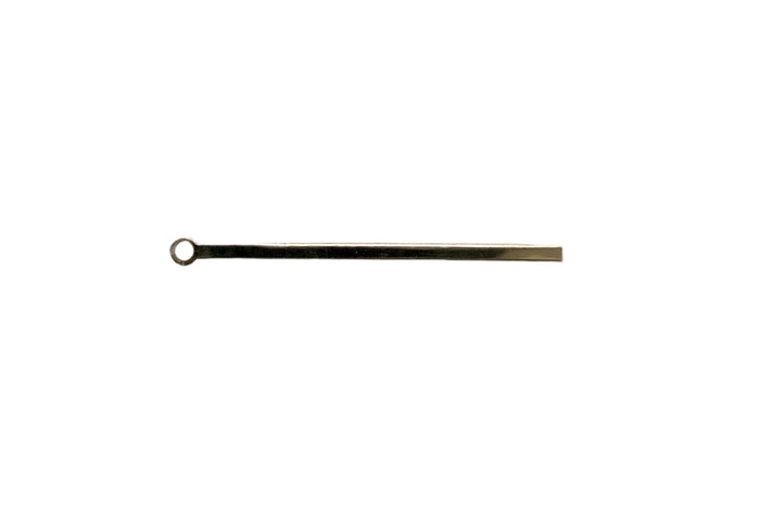 Under saddle contact strip