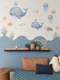 Under The Sea Wall Stickers Set
