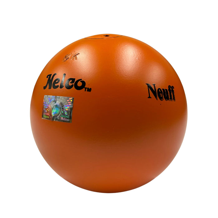 6kg orange turned shot made by nelco in orange