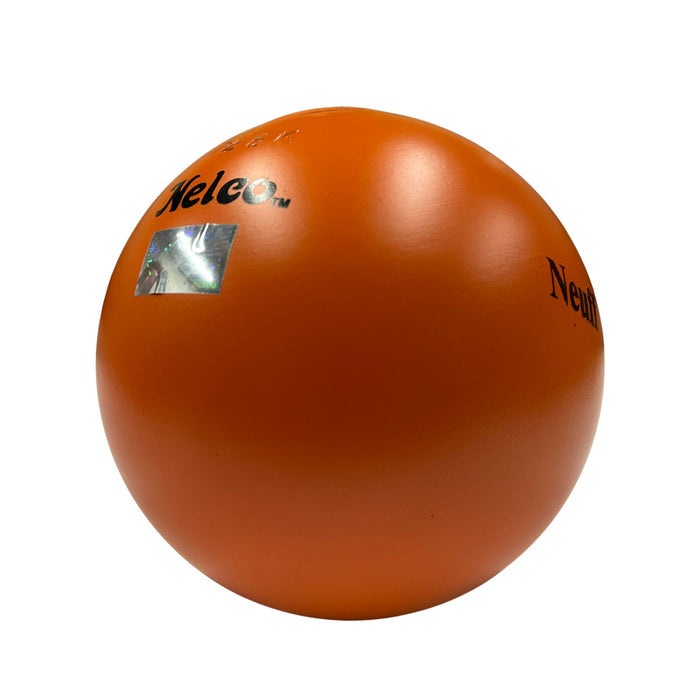 orange shot made by nelco in 7.26kg weight