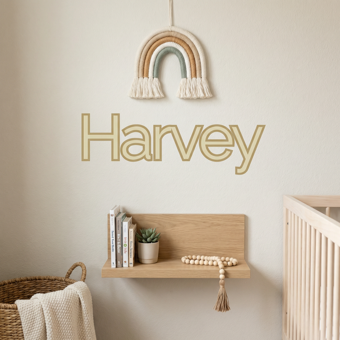 Vinyl Name Stickers