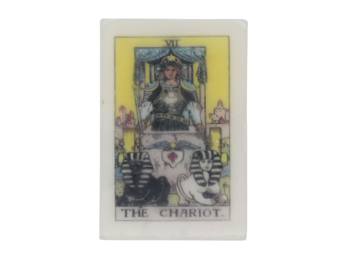 soap with tarot card image