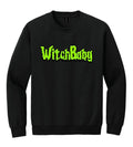 Witch Baby Halloween Crew Neck Sweatshirt