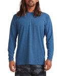 Xcel Mens Long Sleeve Heathered Ventx UV Rashvest