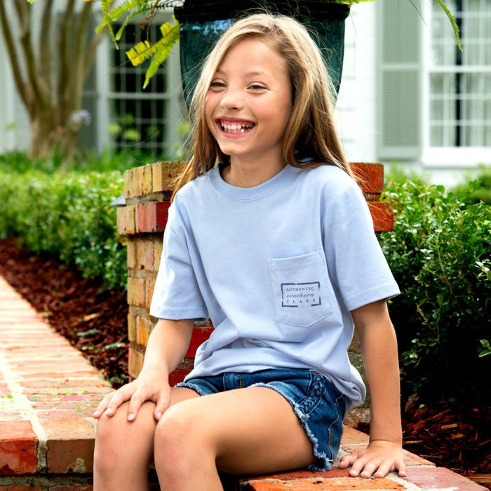 Light Blue | Youth Authentic Rewind Tee