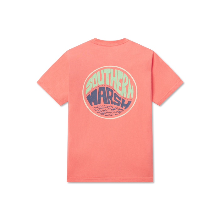 Coral | Youth Retro Riptide Tee