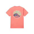 Coral | Youth Retro Riptide Tee