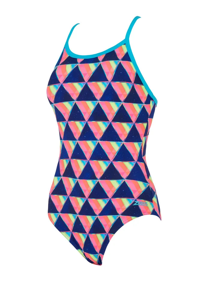 Zoggs Womens Divine Strikeback Swimsuit (Ex Display)
