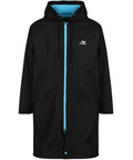 Zone3 Polar Fleece Parker Robe- Black/Blue